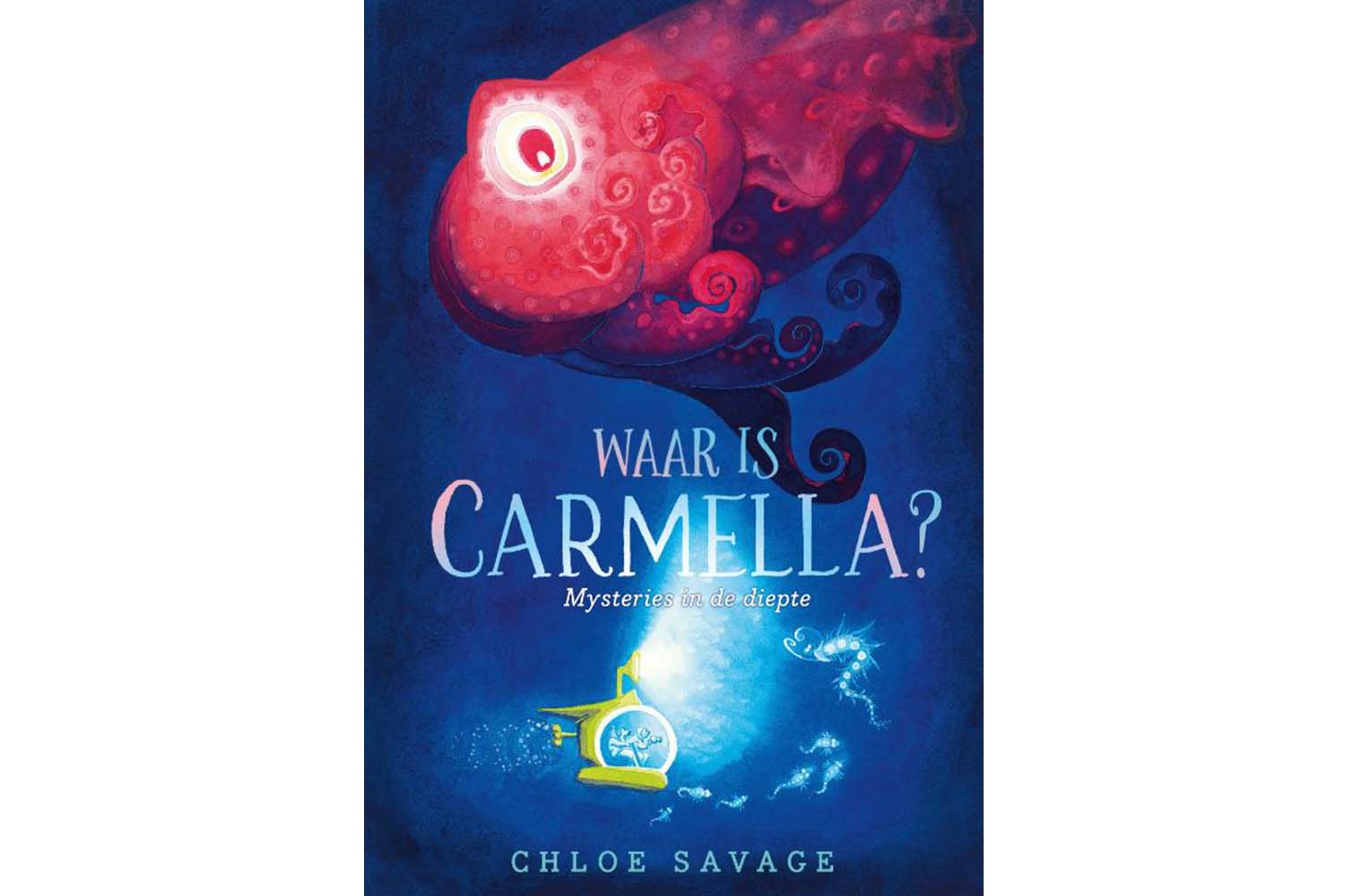 Boekcover Waar is Carmella?, Kinderboekenfeest 2025, Kunst Centraal