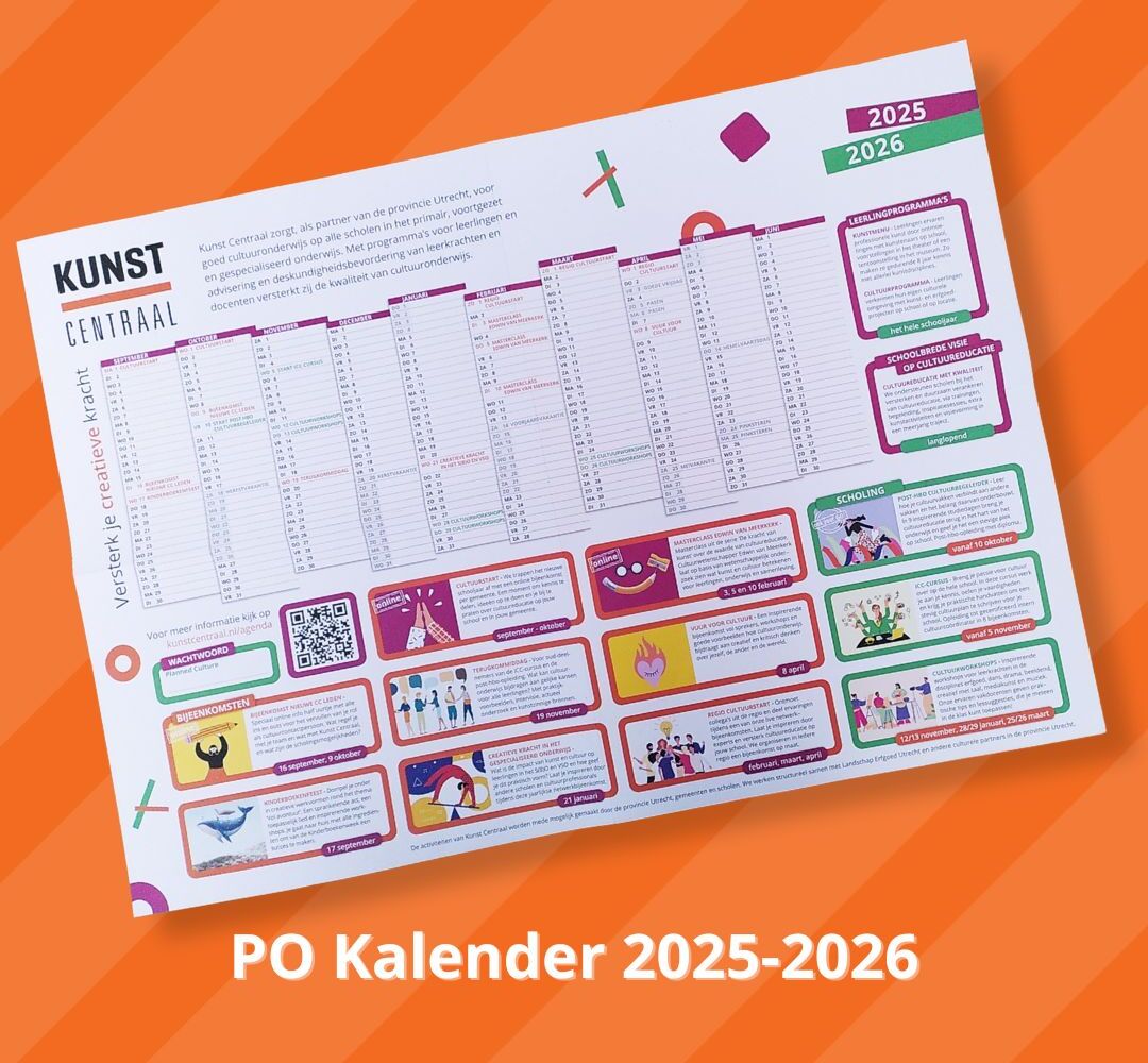 PO kalender met aanbod van bijeenkomsten, trainingen en workshops voor 2025-2026
